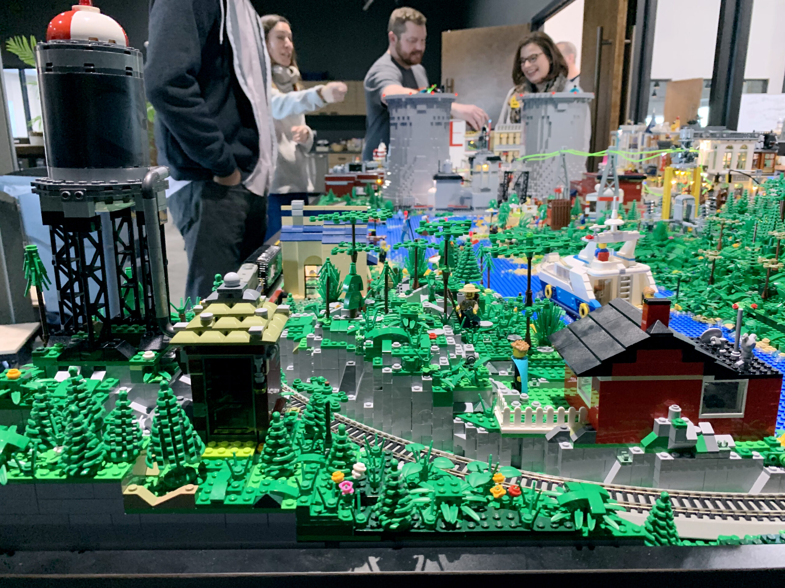 Custom Lego Display for Cybersecurity Firm | Exhibit Studios Case Study