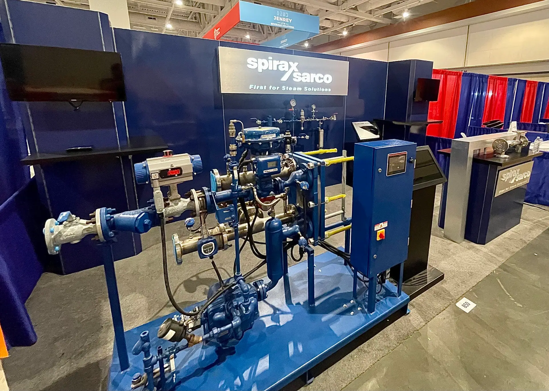 Exhibit Studios Showcasing Spirax Sarco's Excellence with Exhibit Studios