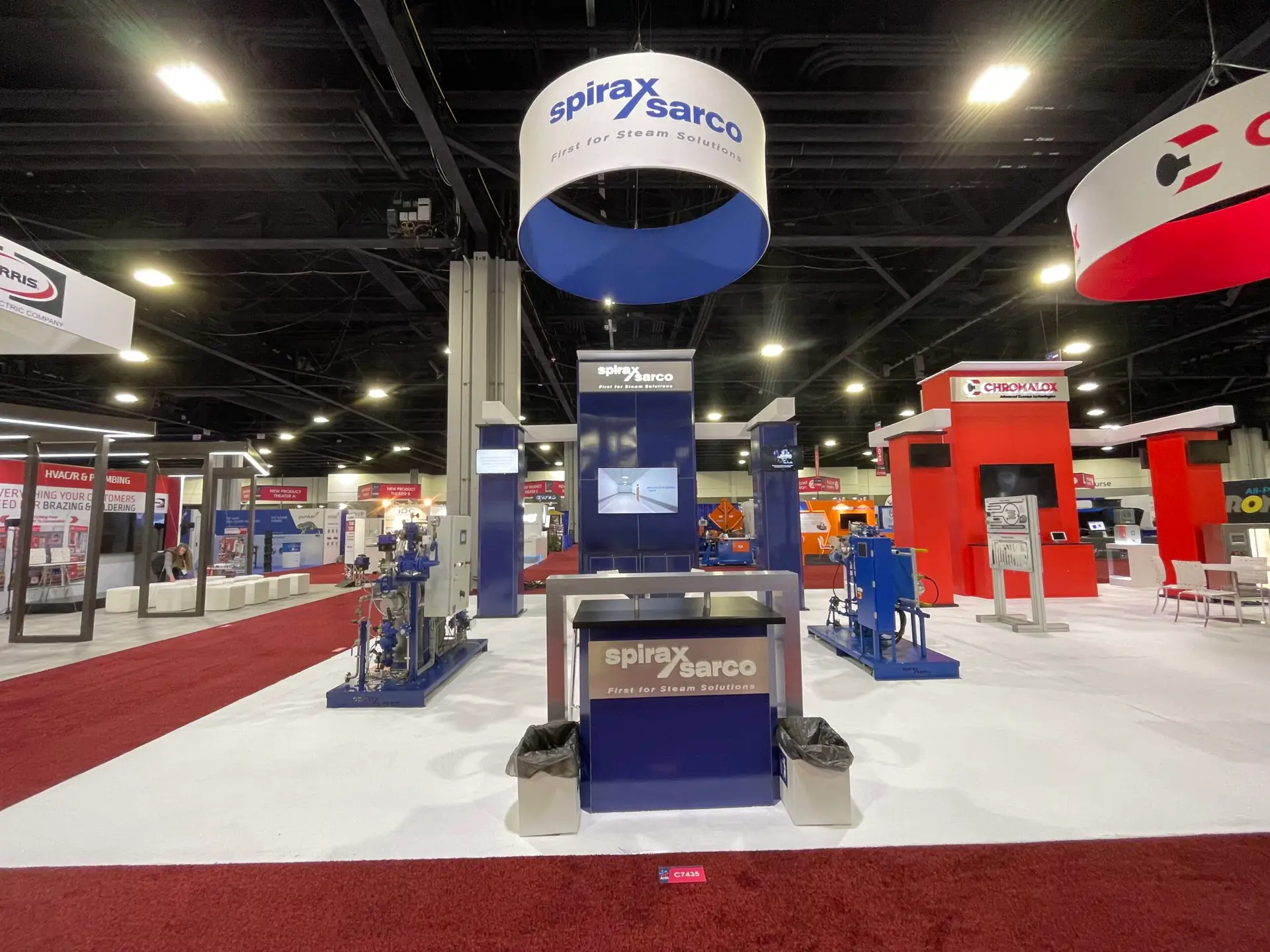 Exhibit Studios Showcasing Spirax Sarco's Excellence with Exhibit Studios